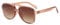 YAMEIZE Retro Double Bridge Rectangle Sunglasses - for Women Men Square Night Vision UV400 Protection Glasses for Driving (Clear Tea)