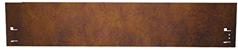 HN Kernstützen Metallwaren Cortenstahl Rasenkante, Beeteinfassung und Wegbegrenzung 13,5 cm x 1,20 m; 3,45 m; 5,70 m; 11,40 m; 22,75 m, Farbe :Corten/Rost, Verlegelänge :20er Set 22.75 m