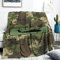 FEYG Flugzeug Decke für Baby Jungen, Tarnung Armee Grün Decke Kuscheldecke für Jungen Geschenk, Flugzeug Flanell Wurf Decke für Kinder Jungen, Coole Flugzeug Decke für Schlafsofa Couch (102 x 127 cm)
