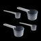 MisFun 4 Piezas Cucharas Medidoras, Cuchara Medidora Gramos de Plastico, Cucharas Medidoras Graduadas Transparente Cuchara Dosificadora de 40ml, Mini Protein Scooper de 5g para Cocina Aceite Café