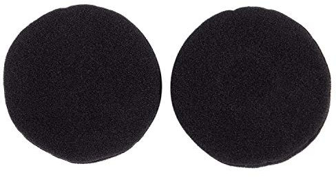 Eighosee Foam Pad Ear Pad Cover for Headphone (Black, 50mm, Packet Of 2 Pcs)