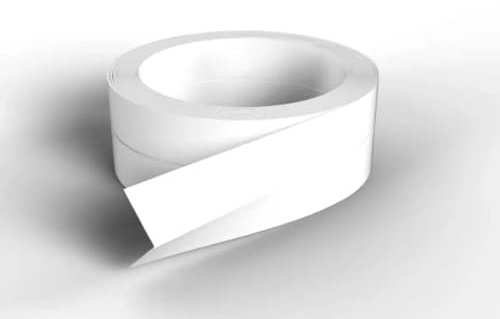 NORDLINGER PRO Smart Profile Cornière égale PVC Adhésive Flexible - Bande 10m - Finition et Protection Intérieure