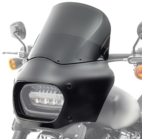 Scheinwerfer Maske kompatibel mit Harley Davidson Softail Fat Bob/114 18-25 Lampenmaske FG9