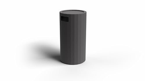 Planika Coffret pour Bouteilles de gaz en Acier – Couvercle résistant aux intempéries avec Ventilation – Rangement extérieur pour Bouteilles de gaz dans Le Jardin et sur la terrasse