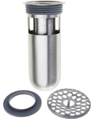 YUOIUX Stainless Steel Shower Drain Plug Seal Not Odor Bathroom Floor Trapping Bathroom Shower Drain Backflow Preventer