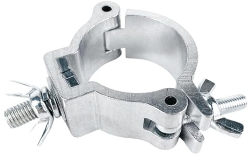 perfeclan Aluminum Alloy Bar Clamp, 75 Kg Capacity, for 49-51 Inch Tubular Lighting Fixtures, Lighting Accessories
