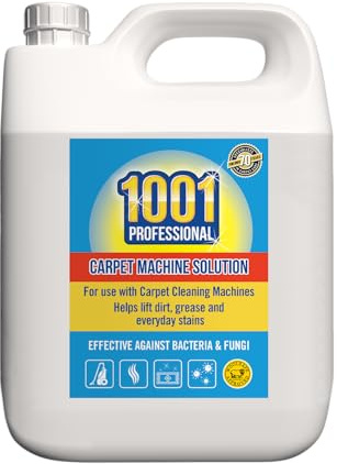 1001 Professional Carpet Cleaner Solution for Carpet Cleaner Machines 5L