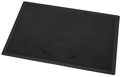 Lurch 12453 FlexiForm Ausroll- und Backunterlage 60 x 40 cm schwarz