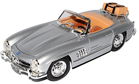 Mercedes-Benz 300SL Touring Roadster Cabrio Silber W198 1954-1963 18-12049 1/18 Bburago Modell Auto