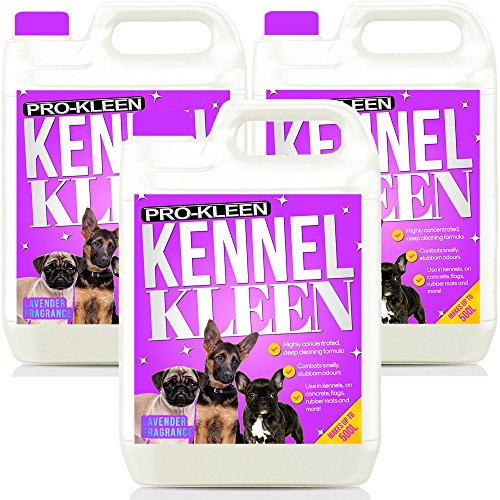 Pro-Kleen Kennel Disinfectant, Cleaner & Deodoriser (Lavender Fragrance) - 15L Pack - Tested according to DVG (German Veterinary Medical Society)