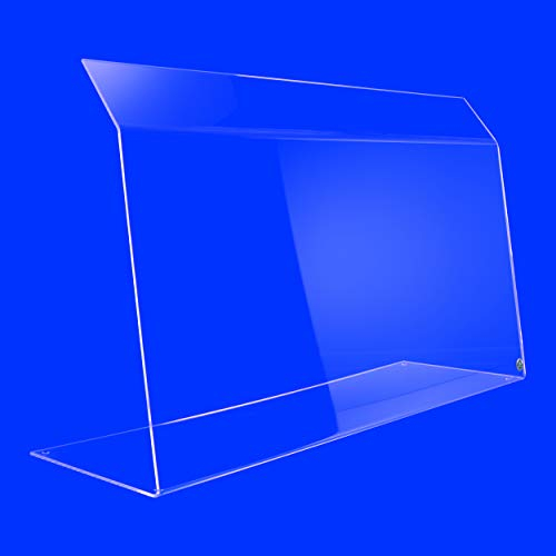 Grünke Original Spuckschutz Nr. 5 Tischaufsatz (Höhe: 50cm) Hustenschutz Niesschutz aus Acrylglas Acryl (Stärke: 4mm (normal), Breite: 100cm)