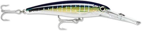 Rapala - X-Rap Magnum Angelköder - Angelzubehör mit großer Tauchschaufel - Salzwasser Spinnköder- Lauftiefe 9m - Fischköder 16cm, 72g - Hergestellt in Estland - Silver Blue