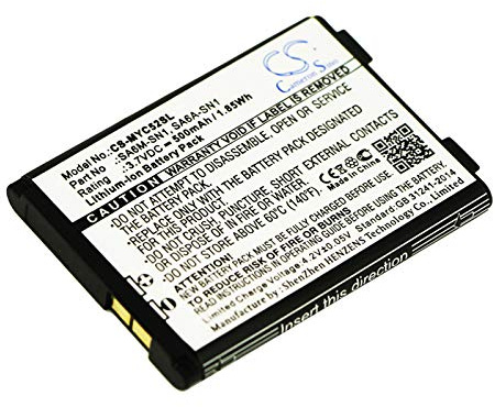 CS-MYC52SL Akku 500mAh Kompatibel mit [Swisscom] Comfort VS3, für [Sagem] My-C5, MY-C5-2v, MY-C5-3, MYC5, MYC5-2, MYC5-2M, MyC5-2T, MYC5-2v, MYC5-3, MYC5-3i, SG345i, VS3 Ersetzt 188973731, SA6A-SN1