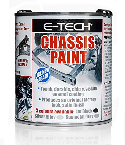 E-TECH Chassis Paint 500ml GUNMETAL GREY