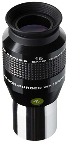 Explore Scientific 52° LER Okular 15mm Ar (1.25) für Teleskope mit hochwertiger EMD Vergütung, wasserdicht mit Argon-Schutzgasfüllung