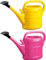 2X Gießkanne 10L PINK + GELB + 1x KÜHLSCHRANKMAGNET! Giesskanne Kunststoff für groß & klein Garten & Zimmerpflanzen Gießkannen Gieskanne Gieskannen 10 L Liter Watering Can Gieskannen10Liter lr