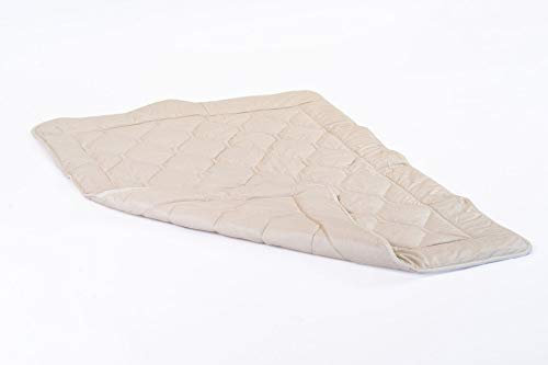bionik by BioKinder Ganzjahresdecke Steppdecke Bettdecke aus Hanf & Baumwolle 100 x 135 cm Hülle: Batist aus 100% Baumwolle, Füllung: 60% Bio-Hanf, 40% Bio-Baumwolle