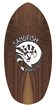 Sandfish Unisex – Erwachsene Woody Grom Cruiser Skimboard, Mehrfarbig, One Size