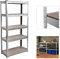 Steckregal Lagerregal 170x75x30cm Schwerlastregal Regal Garagenregal Kellerregal Werkstattregal Werkbank Verzinkt 875kg Tragkraft