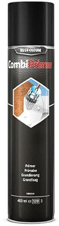 Rust-Oleum CombiPrimer® Primaire Anitrouille, Primaire pour une protection contre la rouille sur les surfaces métalliques (Aérosol 400ml, Gris)