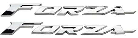 Per Honda FORZA 125 250 300 350 750 3D Autoadesivo Del Motociclo Distintivo Dell'emblema Logo Decalcomania Serbatoio Scooter Coda Decorare (Color : 1)