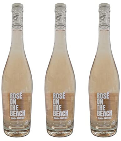 ROSE ON THE BEACH Vin rosé - Cuvée Prestige - AOP Languedoc 2024-3 Bouteilles de 75 cl- Kosher Orthodox Union