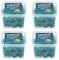 Sweetzone Fizzy Blue Raspberry Bottles (Mini) - 170g Tub Pack of 4, Delicious Blue Raspberry Fruit Chews Sweets - Dive into Blue Sweets Bliss with this Halal Sweets Snack Gummies Perfect for Everyone