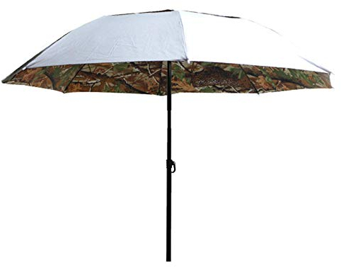 VBTJWRFE Fishing Umbrella,Parasol,Picnic,Excellent UV Protection and Windproof with Sand Anchor,Large Lightweight Carry Bag