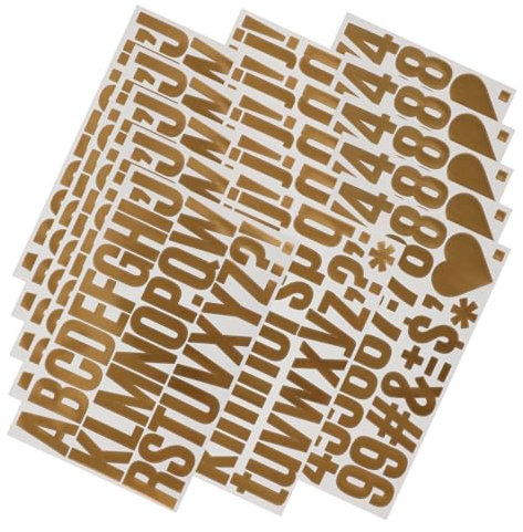 Buchstaben Zum Beschriften Mit Selbstklebenden Buchstaben Und Zahlen Aufklebern Für Diy Scrapbooking Oder Plakatwand Dekoration