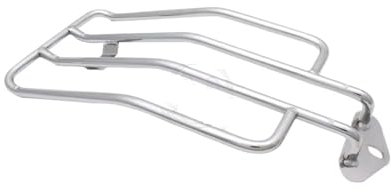 SPUFKGE Motorrad-Heckgepäck Motorrad-Solositz, Gepäckträger-Stützrahmen, Regal, Gepäckträger mit serienmäßigem, verchromtem, lackiertem Stahl für Sportster XL 85-03.