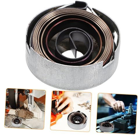 ROMISBABA Spindelfeder Bohrmaschinen Aus Stahl Präzise Größe Langlebige Spiralfeder Für Bohrmaschinen Ersatz Mit Einfacher Montage