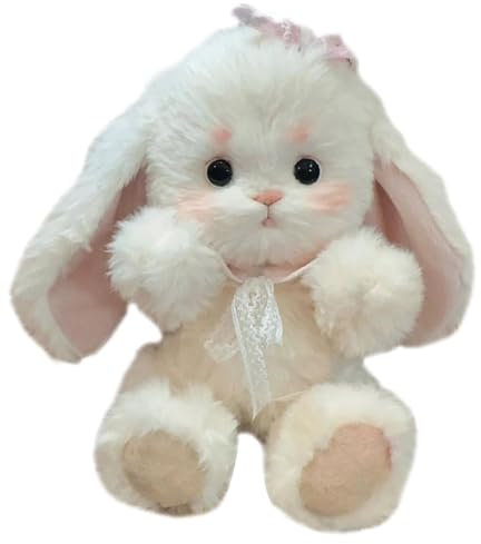 Hasen-Bastelset, handgefertigte Puppen-Bastelsets | Verstellbare Körperhaltung, bewegliche Gelenke, Nähen, Kunsthandwerk, handgefertigtes Puppenset, inklusive Anleitung und Filzmaterialien für