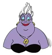 Pins Ursula (La Petite Sirène) Villains Mechantes, Broche Epinglette en Acrylique, Accessoire vetement Sac