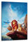 FOWNJCIA Filmposter Der König der Löwen, 3 Poster, dekoratives Gemälde, Leinwand, Wandposter und Kunstdruck, moderne Familienschlafzimmer-Dekoration, Poster, 30 x 45 cm