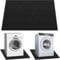 Under Washing Machine Mat, 63 x 36 Inches Large Non-Slip Waterproof Floor Washing Machine Mat Rubber Backing for Washer Dryer Fridge Refrigerator Floor Protection, Shock Absorbing Noise Reducing