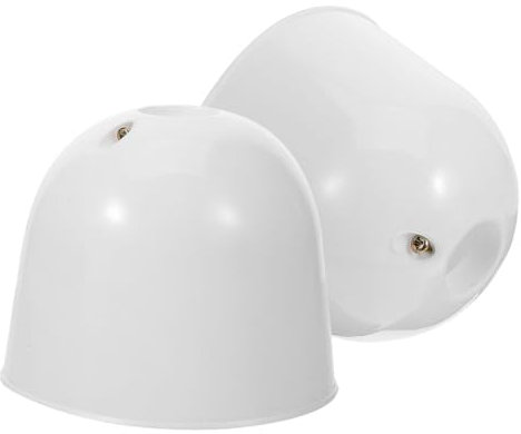 GAROZATION 2 Stück Baldachin Deckenventilator Teile Für Deckenventilatoren, Deckenventilator Baldachin, Pendelleuchten Teile, Unterteil Baldachin Kit, Deckenventilator Teile, Baldachin,