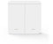 Kit Interruptor Luz Smart WiFi - Receptor + Interruptor Inalámbrico, Control Remoto Inteligente Compatible con App Tuya y Google Home/Alexa (1 Interruptor (2 Botones))