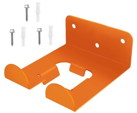 Gartengerätehalter, robuster Garagen-Organizer, 19 x 19 x 6 cm, verstellbarer Abstand, rostbeständige Aufbewahrung, rutschfester multifunktionaler Halter für Rasenmäher, Heckenschere