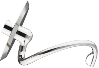 Gancio impastatore a spirale in acciaio inossidabile, compatibile con Kitchenaid, parti del gancio impastatore for planetaria con testa inclinabile da 4,5 a 5 litri