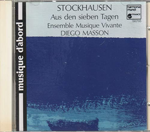 Stockhausen Aus den 7 Tagen