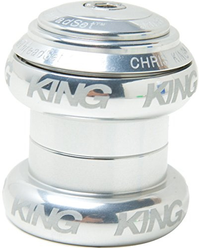 Chris King NoThreadset Headset - 1in Sotto Voce Silver, 1in