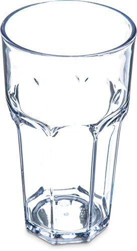 Carlisle 582007 Louis Classic Plastic Tumbler, 20 oz, Clear (Pack of 24)