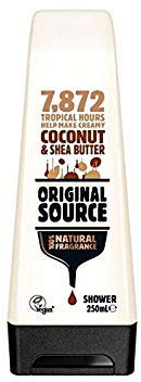 Original Source Moisturising Coconut & Shea Butter Shower Gel 250ml (PACK OF 4)