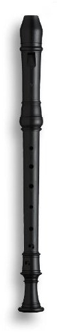 Mollenhauer 5224 Denner Alt-Blockflöte Grenadill Natur-Holz Barock Doppelloch