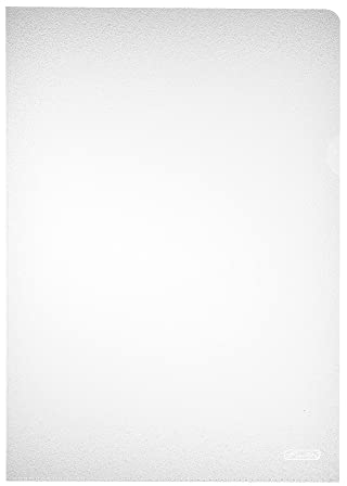 Herlitz 5914304 Aktenhülle A4 genarbt 100er Packung dokumentenecht