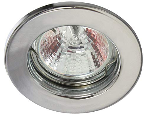 HEITRONIC - EINBAUSTRAHLER CHROM MATT GU5,3 MAX. 35W