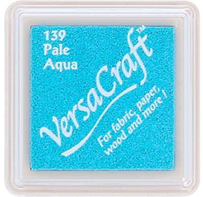 Tsukineko Versacraft Stempelkissen, Zitronengelb, klein Pale Aqua