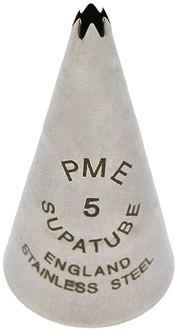 PME - Supatube - Douille Petite Étoile en Acier Inoxydable Sans Soudure n° 5