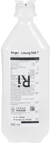 RINGER LÖSUNG DAB 7 Plastik 500 ml