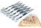 Cortador de pasta extensible inoxidable con 6 ruedas lisas en acero inoxidable580 g.